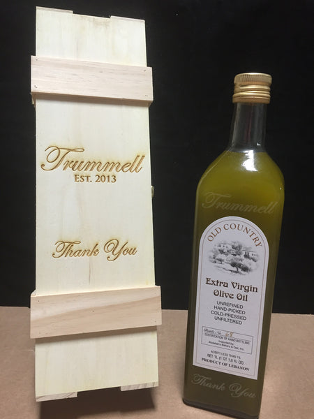 Wooden Tote (with shred)